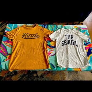 Old Navy Graphic T-Shirt Pair Bundle. Good Condition.